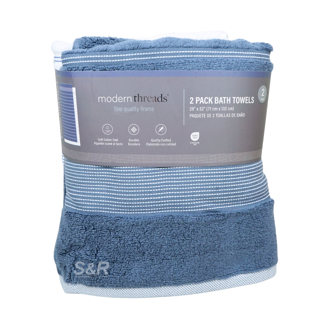 Modern Threads Bath Towels 2 Pack